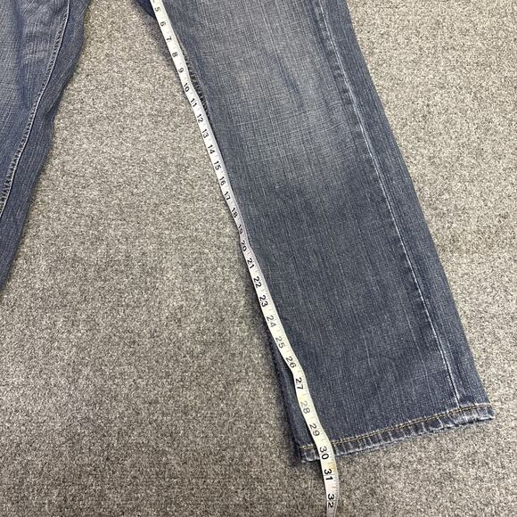 Levi's 559 Mens 34x30 Straight Leg Dark Wash Denimi Jeans - Picture 6 of 7